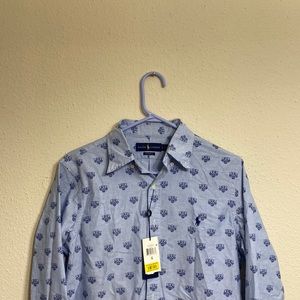 Brand New with tags Ralph Lauren size Sm long sleeve button Down!